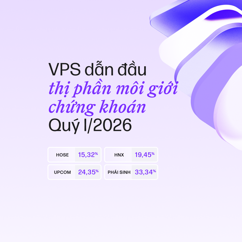 Quý đầu tiên sau IPO, VPS (Mã CK: VCK) duy trì thị phần môi giới vượt 15% trên HOSE